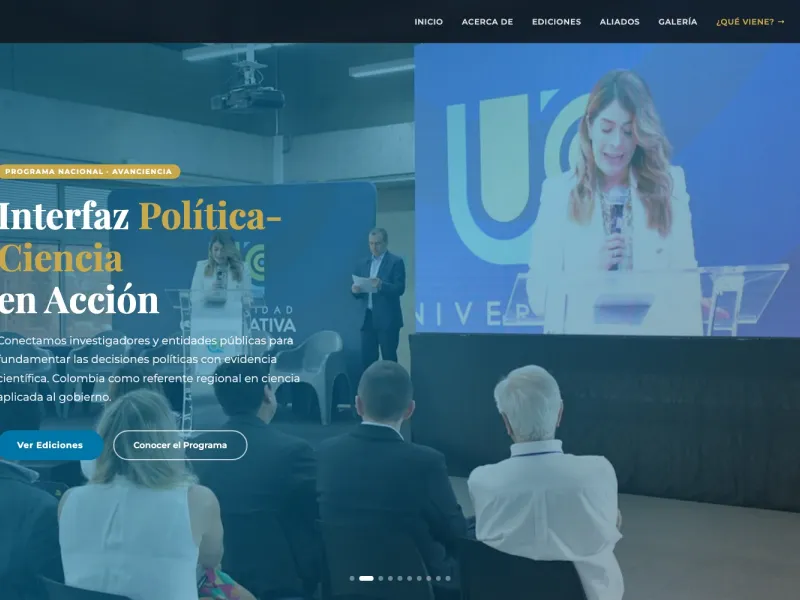 Interfaz Política Ciencia en Acción