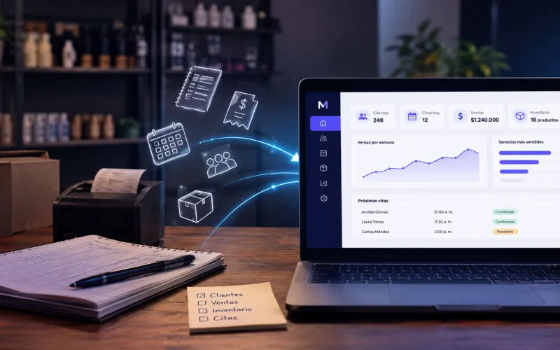 Digitalizar un negocio no es simplemente tener una página web