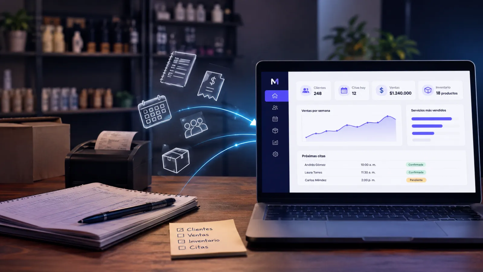 Digitalizar un negocio no es simplemente tener una página web